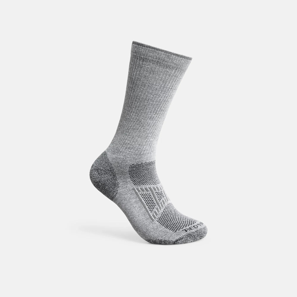 Red Wing Shoes | Unisex CoolMax® Blend Crew Sock in Gray 97397