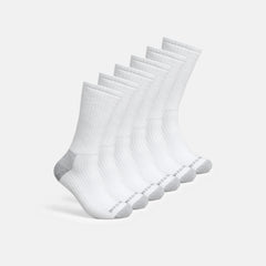 Red Wing Shoes | Unisex Cotton Blend Crew Sock in White 97268
