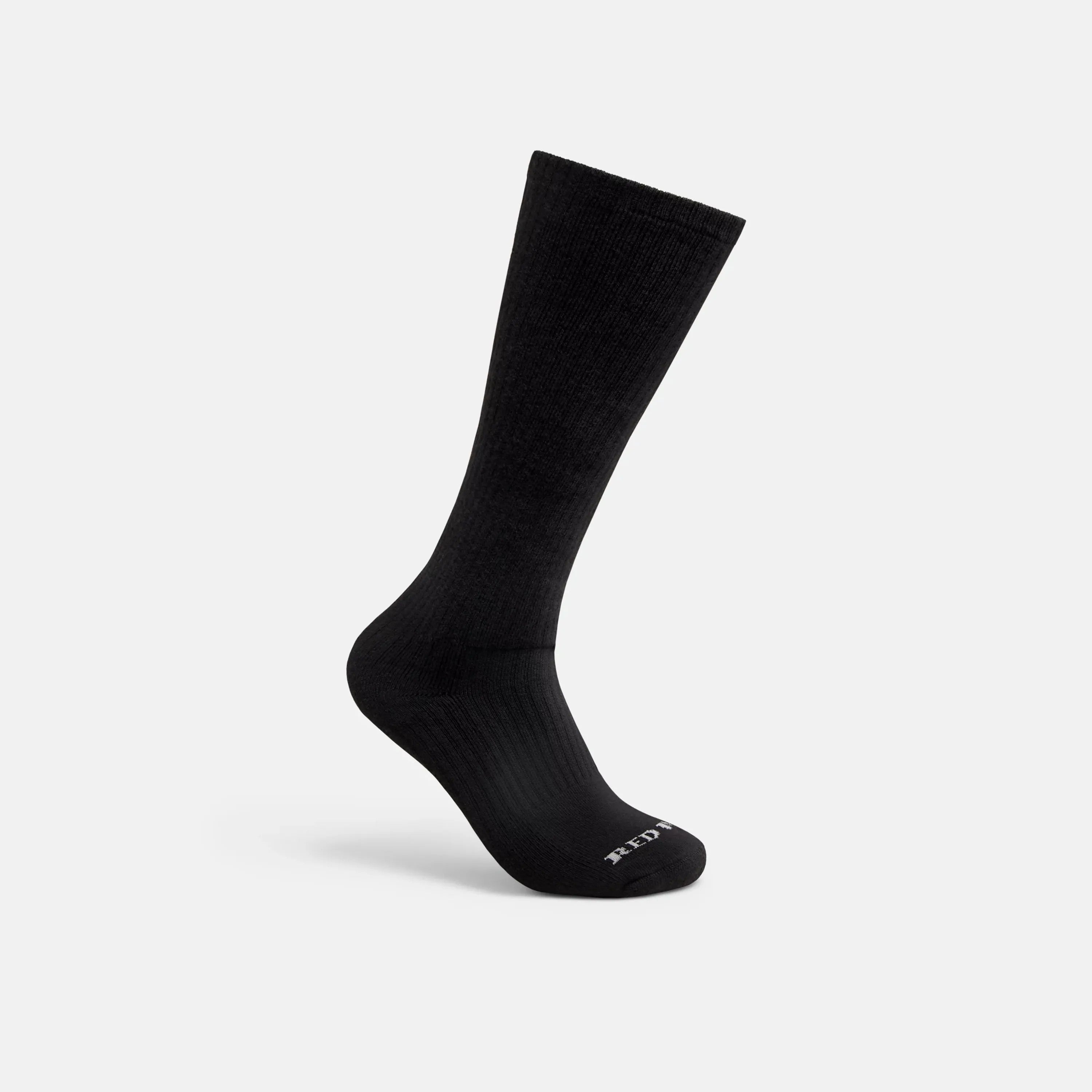 Red Wing Shoes | Unisex Cotton Blend Over-the-Calf Sock in Black 97273