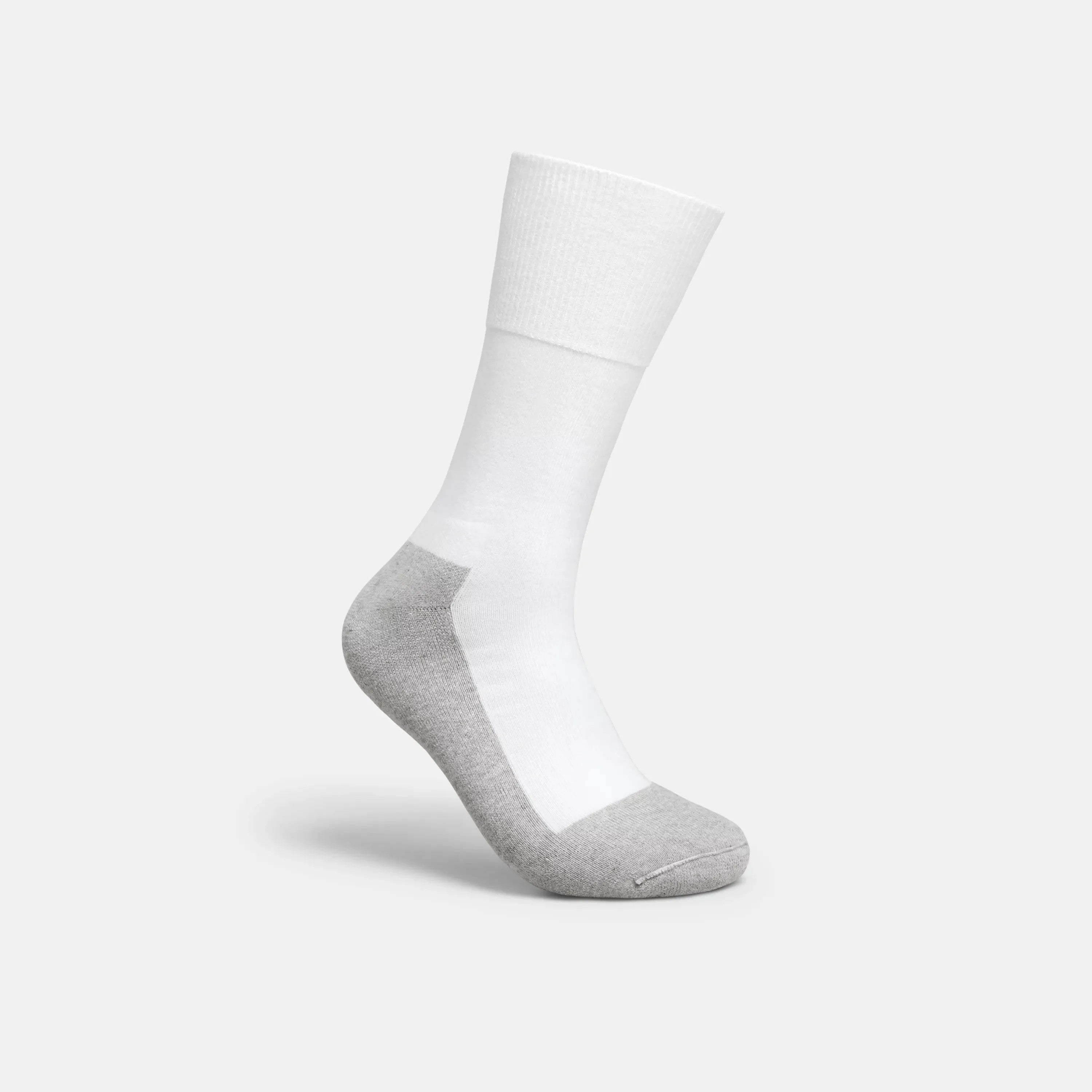 Red Wing Shoes | Unisex Coolmax® Blend Diabetic Crew Sock in White 97230
