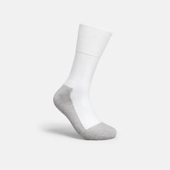Red Wing Shoes | Unisex Coolmax® Blend Diabetic Crew Sock in White 97230