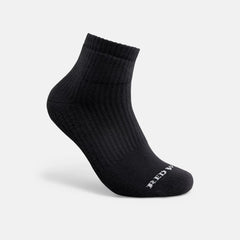 Red Wing Shoes | Unisex Cotton Blend Quarter Crew Sock in Black 97264