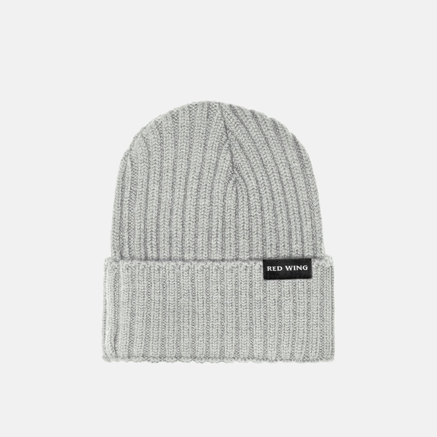 Red Wing Shoes | Unisex Shaniko Wool Rib Hat in Gray 97482 | Red Wing Heritage
