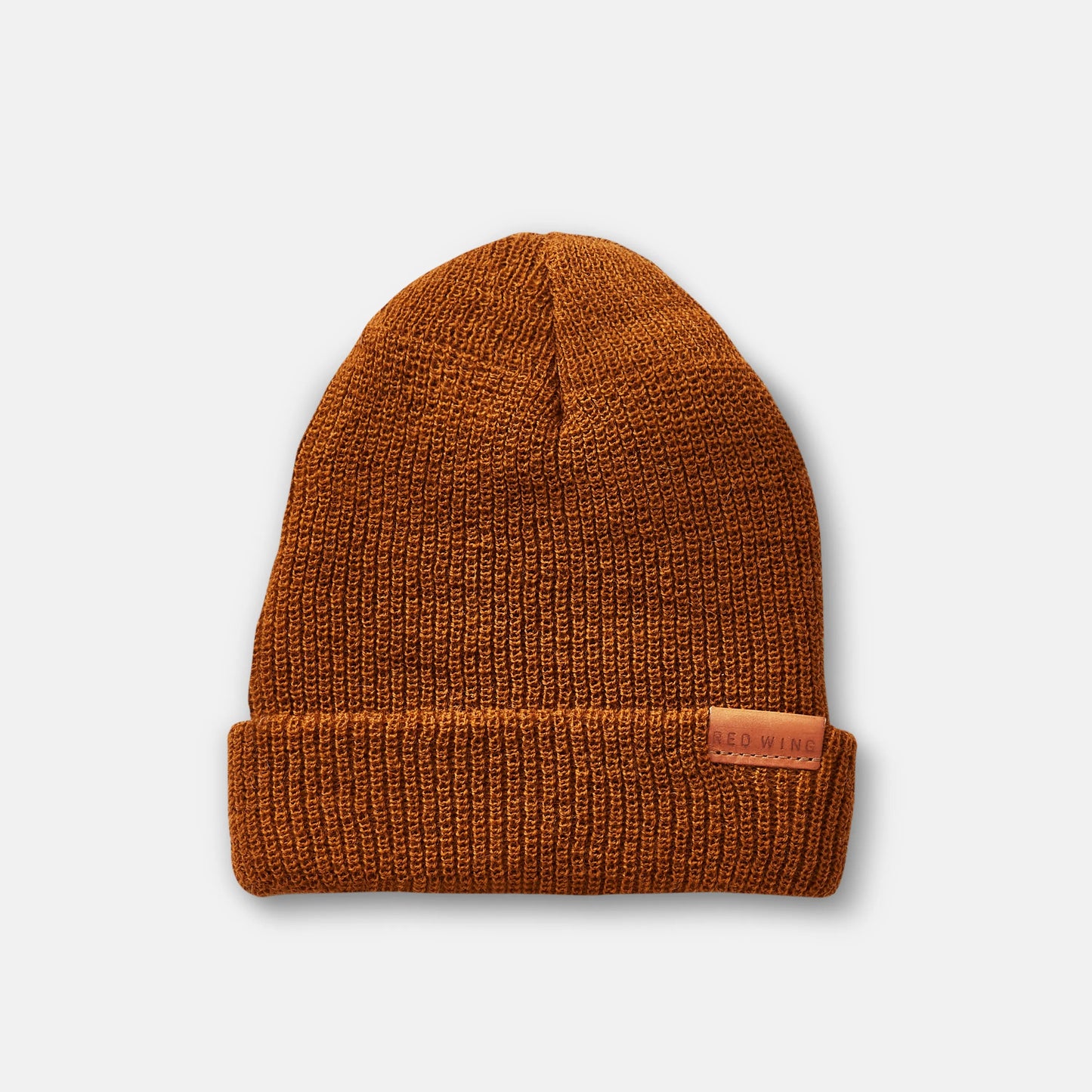 Red Wing Shoes | Unisex Merino Wool Knit Hat in Copper 97498 | Red Wing Heritage