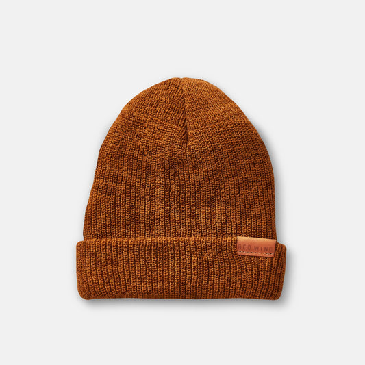 Red Wing Shoes | Unisex Merino Wool Knit Hat in Copper 97498 | Red Wing Heritage
