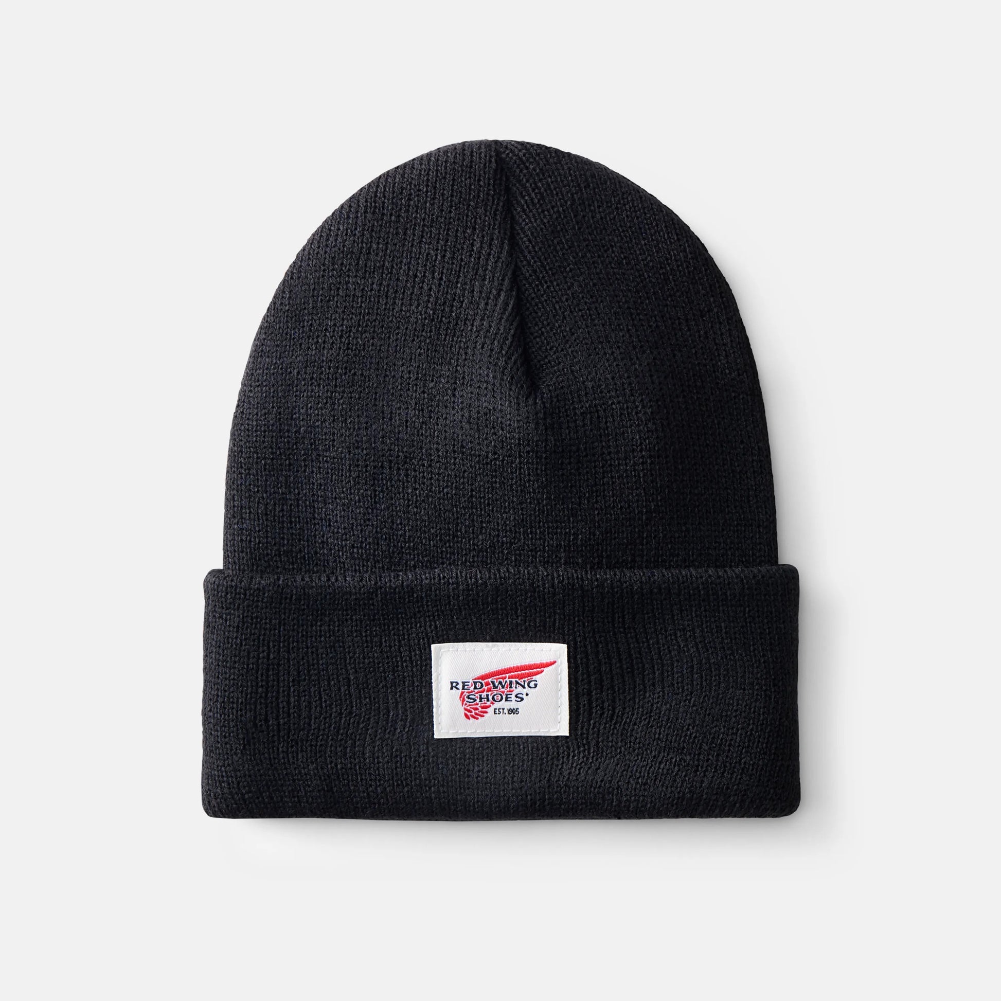 Red Wing Shoes | Unisex Kids Cuffed Beanie Hat in Black 98050