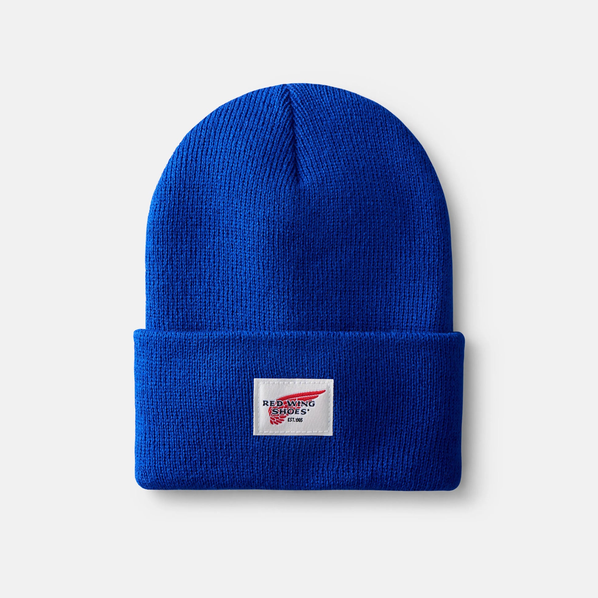 Red Wing Shoes | Unisex Kids Cuffed Beanie Hat in Royal Blue 98053