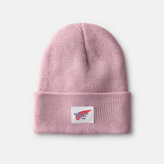 Red Wing Shoes | Unisex Kids Cuffed Beanie Hat in Pale Rose 98051