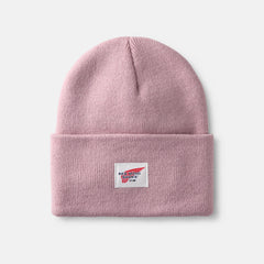 Red Wing Shoes | Unisex Cuffed Beanie Hat in Pale Rose 98055