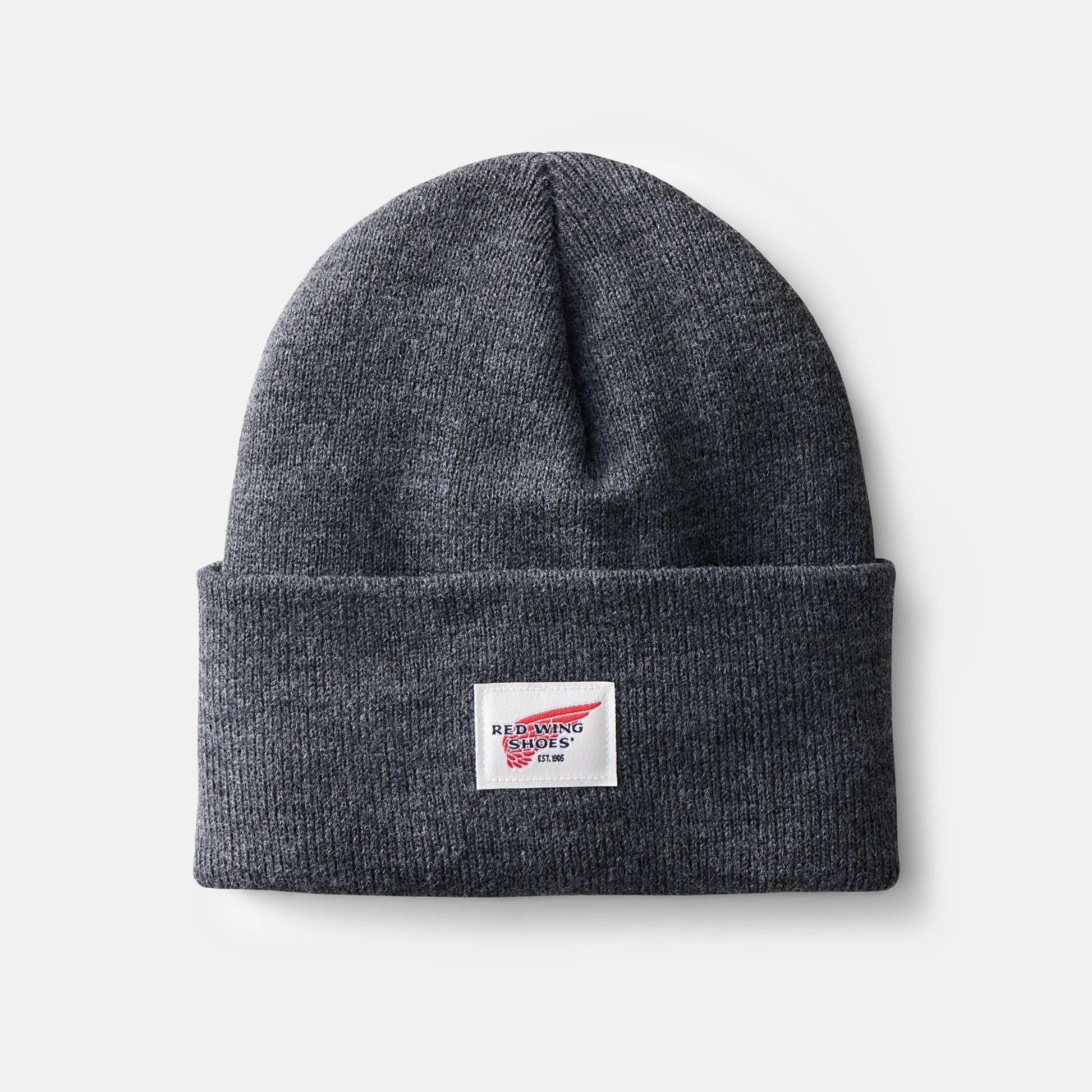 Red Wing Shoes | Unisex Knit Watch Hat in Dark Gray Heather 97434