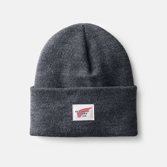 Red Wing Shoes | Unisex Knit Watch Hat in Dark Gray Heather 97434