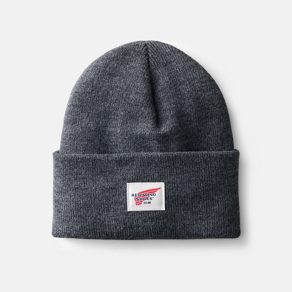 Red Wing Shoes | Unisex Knit Watch Hat in Dark Gray Heather 97434