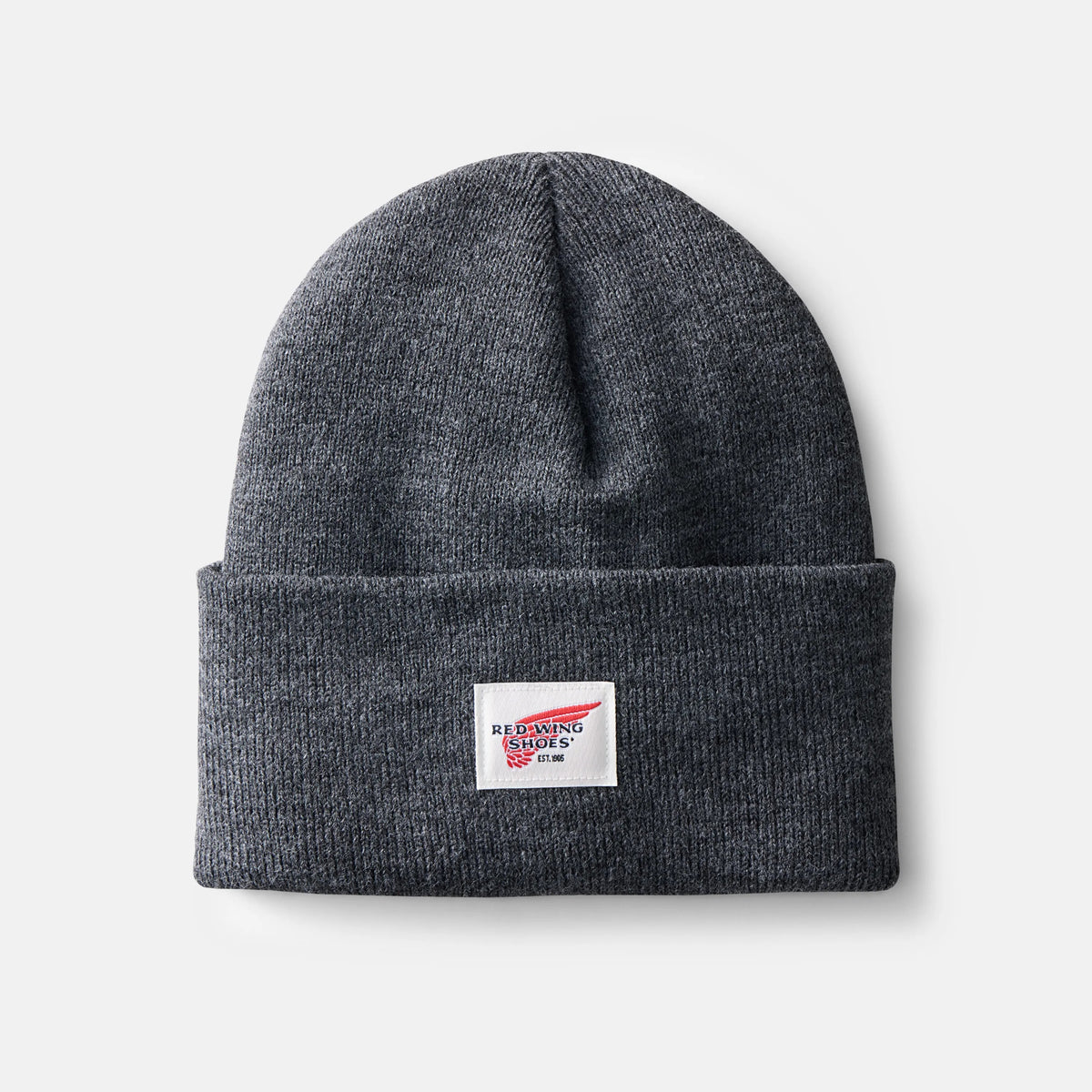 Red Wing Shoes | Unisex Knit Watch Hat in Dark Gray Heather 97434
