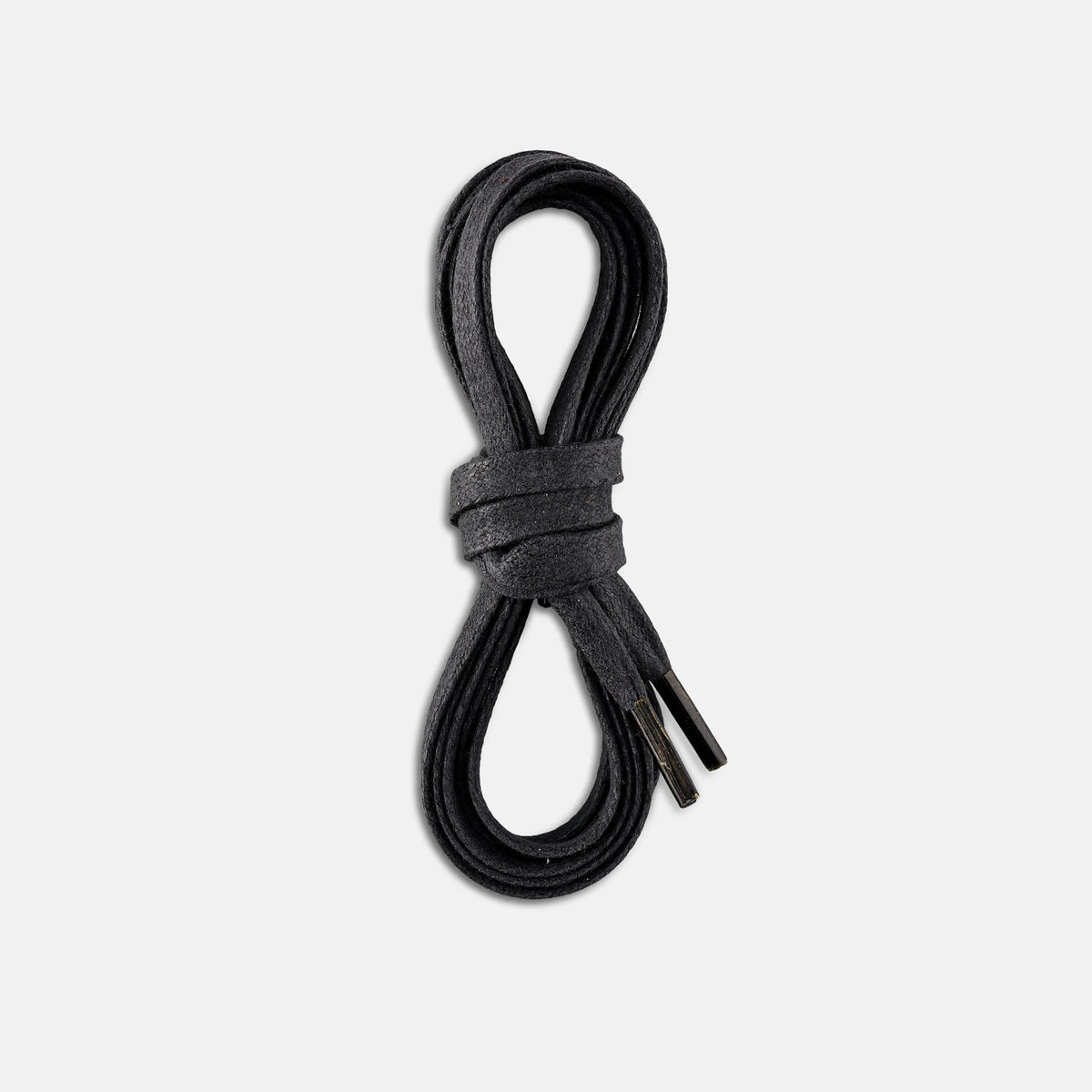 Red Wing Shoes | 60-Inch Black Flat Waxed Boot Laces 93007