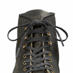 Red Wing Shoes | 60-Inch Black Flat Waxed Boot Laces 93007