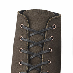 Red Wing Shoes | 60-Inch Black Flat Waxed Boot Laces 93007