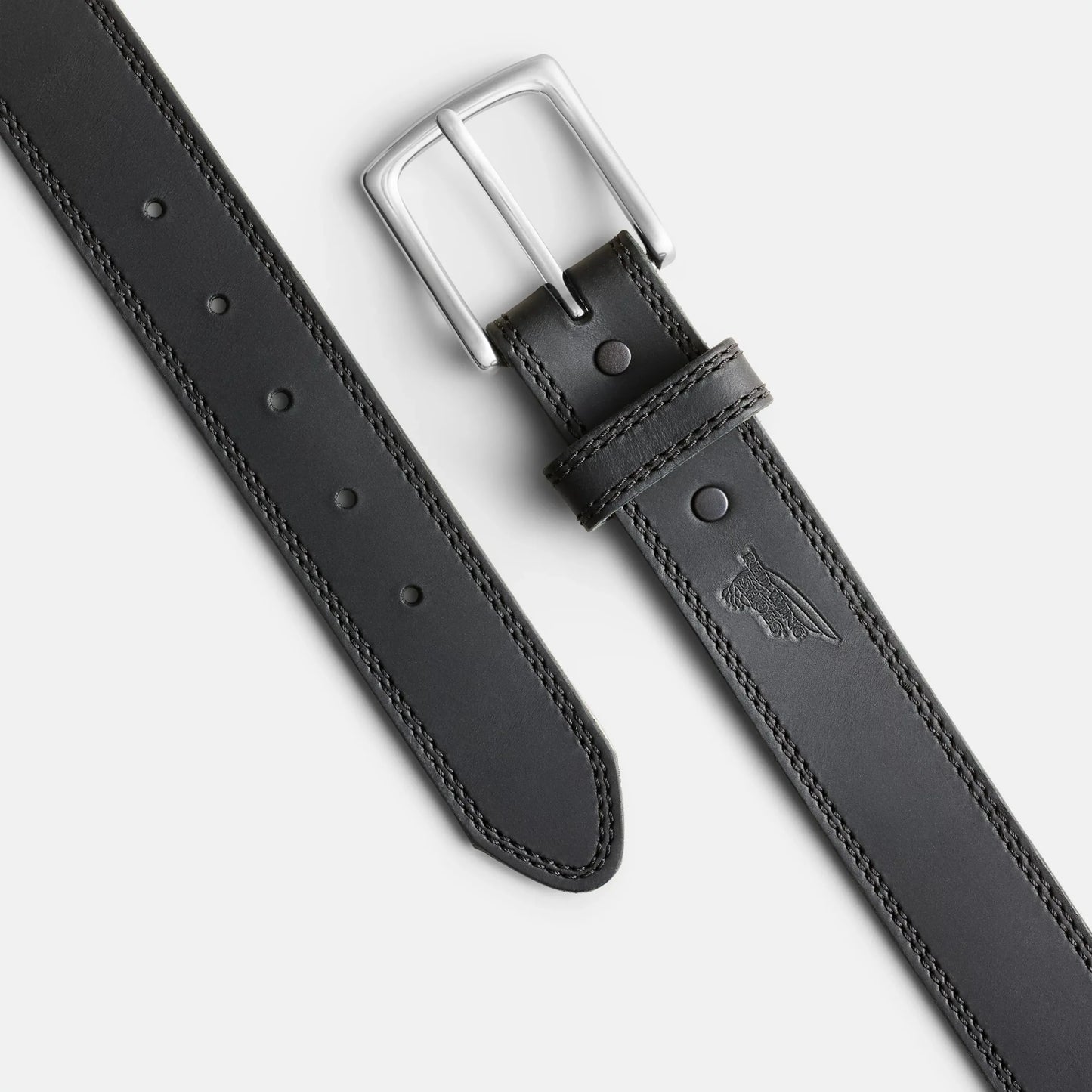 Red Wing Shoes | Belt in Black Frontenac Leather 96523