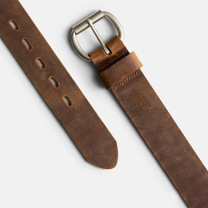 Red Wing Shoes | Red Wing Leather Belt with Roller Bar in Brown 96546