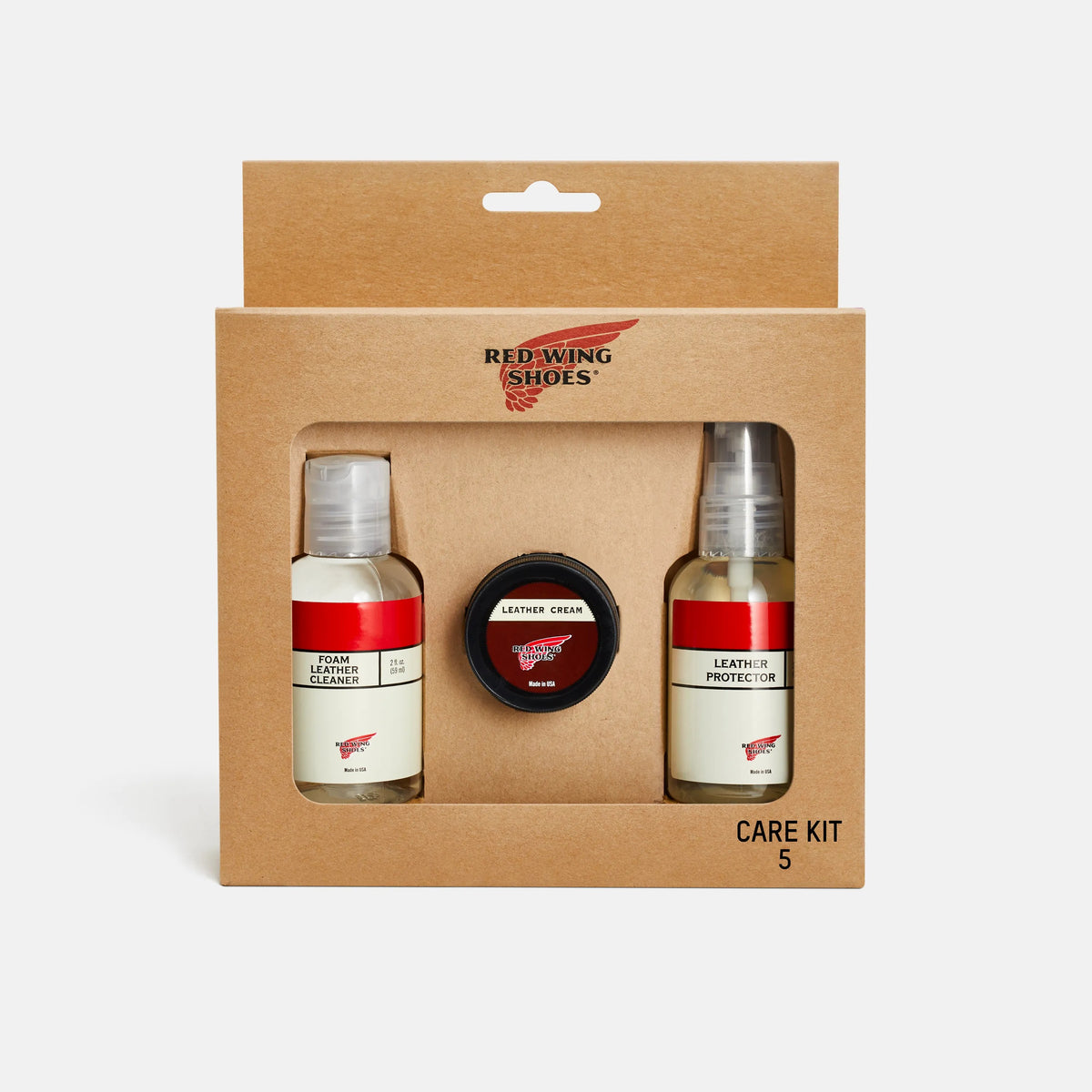 Red Wing Shoes | Care Kit #5 for Full Grain, Nubuck or Smooth Finish Leathers 98021